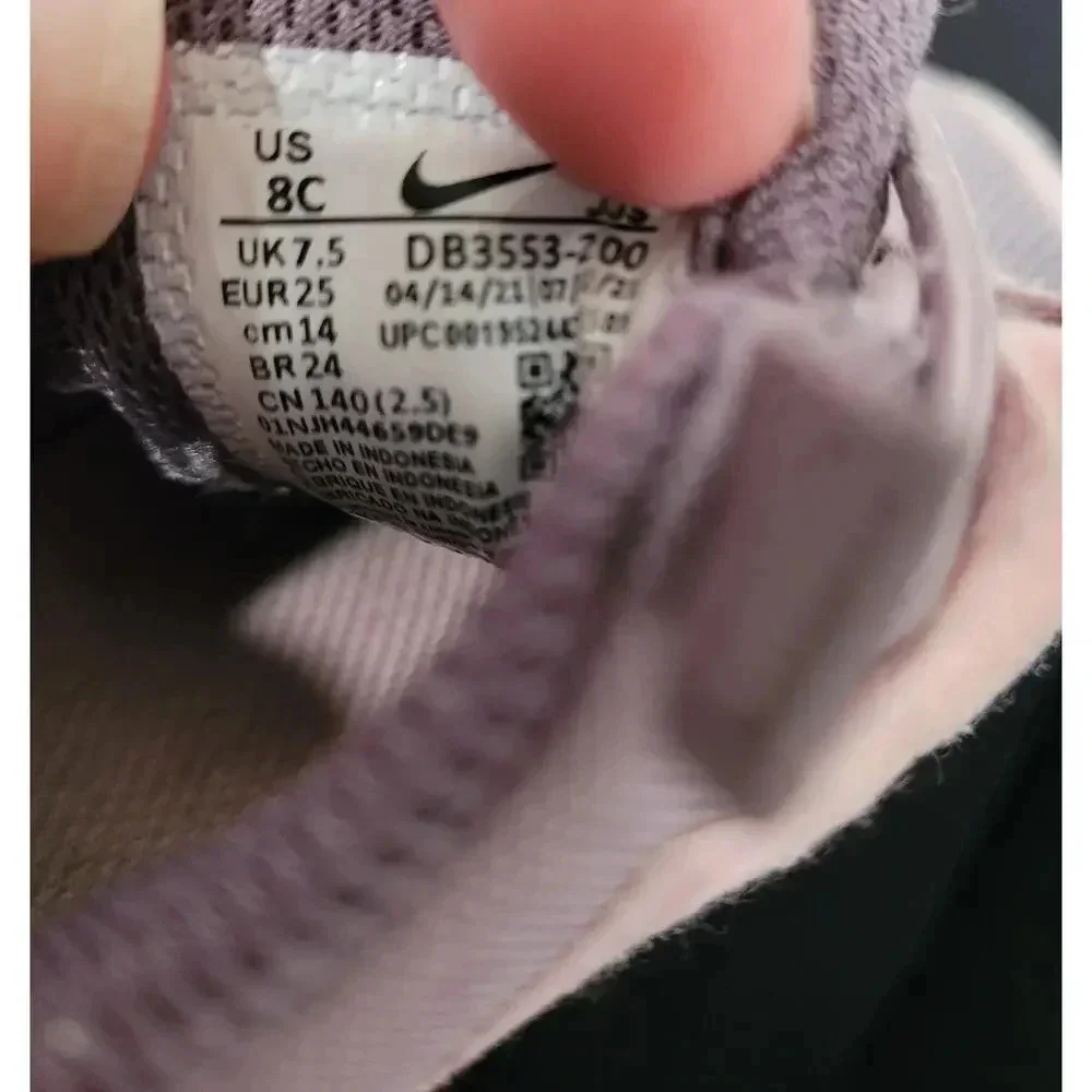 Nike Toddler Girl Crater Impact‎ Shoe Purple/Pink size 8 #3